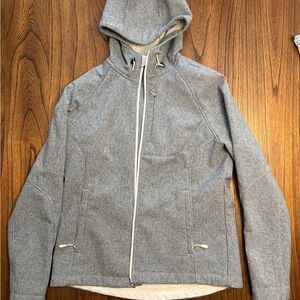 Kirklands Heather Gray Hooded Jacket